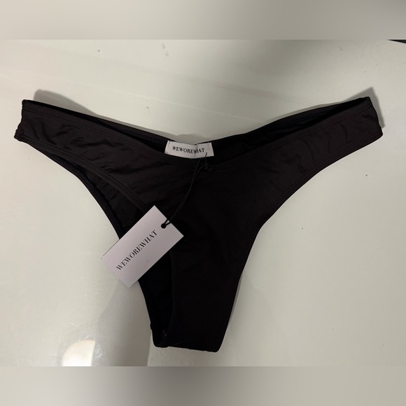 WeWoreWhat Dark Bikini Set - Picture 7 of 9